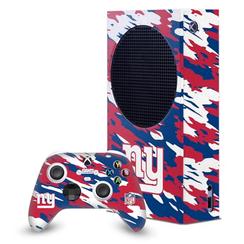 Skin Xbox Series S NFL New York Giants Head Case Designs autocollant console et manette