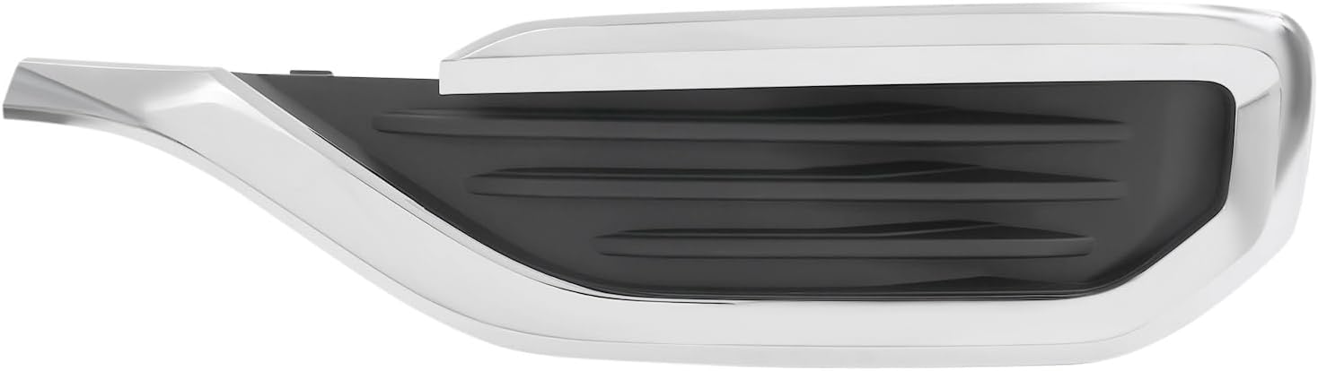 Fog Light Cover Set Compatible with GMC Acadia 2017-2023 Fog Light Cover 84693619, 84693620 Black, Silver