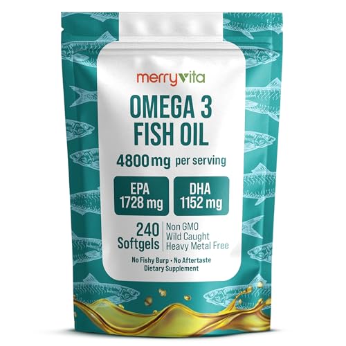 Omega 3 Fish Oil 4800 mg – EPA 1728 mg