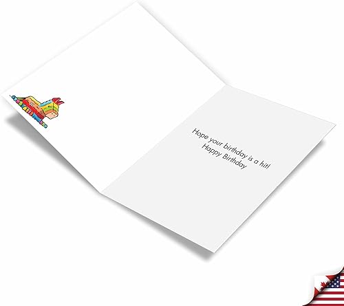 Miniatura 8 de NobleWorks Paquete surtido de 3 divertidas tarjetas de felicitación de cumpleaños con sobres (3 diseños, 1 cada uno) Golf Gags VC10231BDG-C1x3