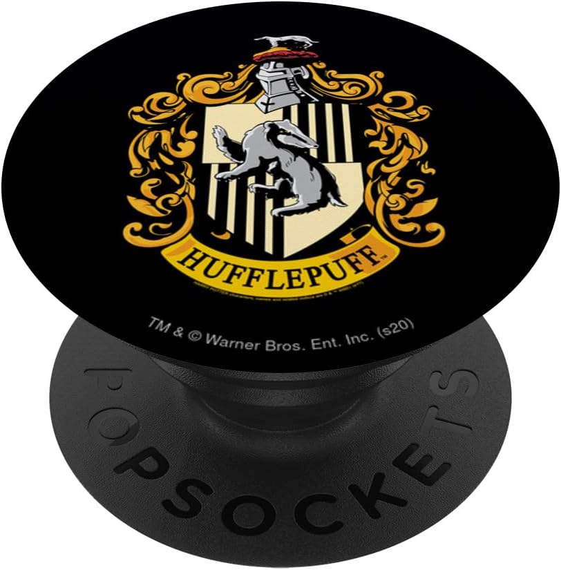 Harry Potter Hufflepuff House Crest PopSockets PopGrip for MagSafe