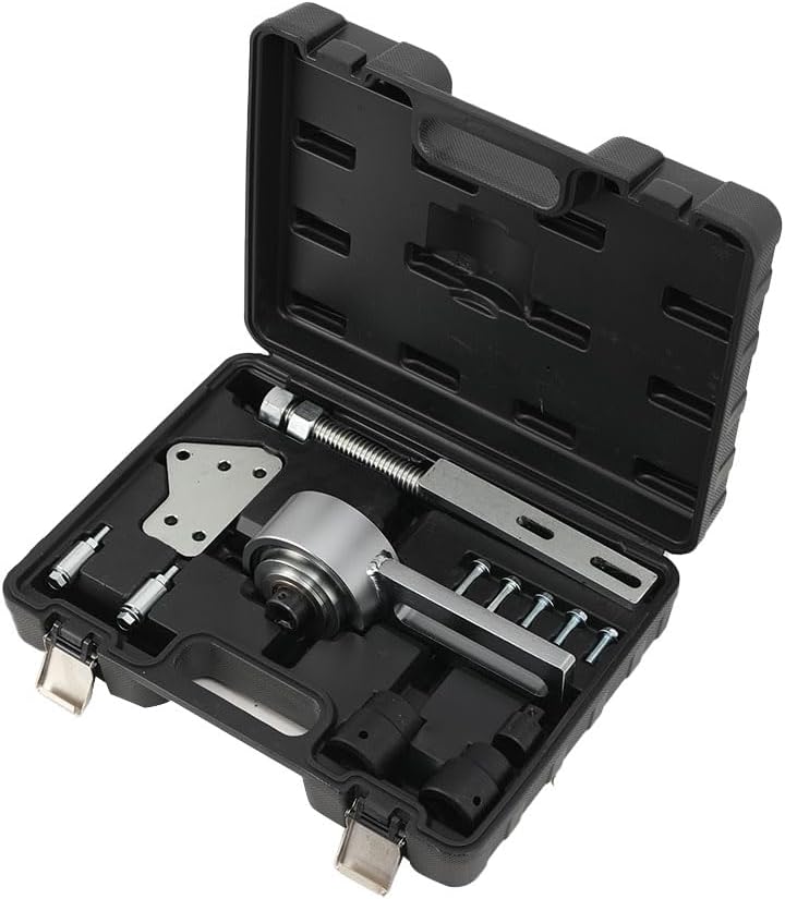 Torque Multiplier Tool, Crankshaft Pulley Tool, Engine Crankshaft Belt Pulley Removal Tool, 1:5 Labor Saving Wrench Tool For Ford 1.0 EcoBoost 1.1 Duratec 2.0 EcoBlue Diesel