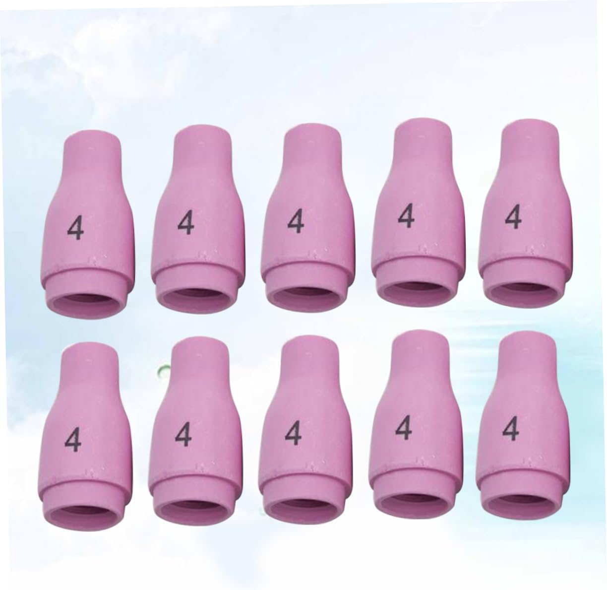 10pcs 13n08 Tig Welding Nozzle Welding Torch Nozzle Argon Arc Welding Nozzle Argon Arc Welding Parts