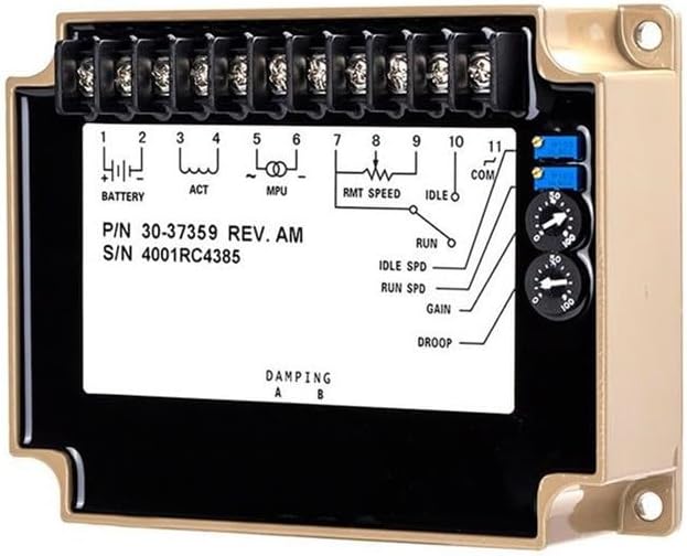 3037359 Speed Governor Controller Generator Speed Control Unit(3062322)
