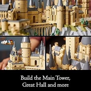 LEGO Harry Potter Hogwarts Castle and Grounds 76419 Building Set, Gift Idea for Adults, Buildable Display Model, Collectible Harry Potter Playset, Recreate Iconic Scenes from the Wizarding World — photo 3 of 6