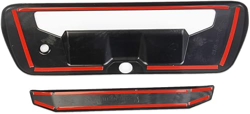 Miniatura 6 de Korlot Cubierta de la manija de la puerta del maletero del coche de fibra de carbono para Nissan Frontier 2022+