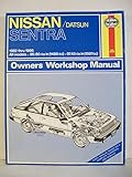  Nissan Owners Workshop Manual: Nissan Sentra 1982 Thru 1986, All Models
