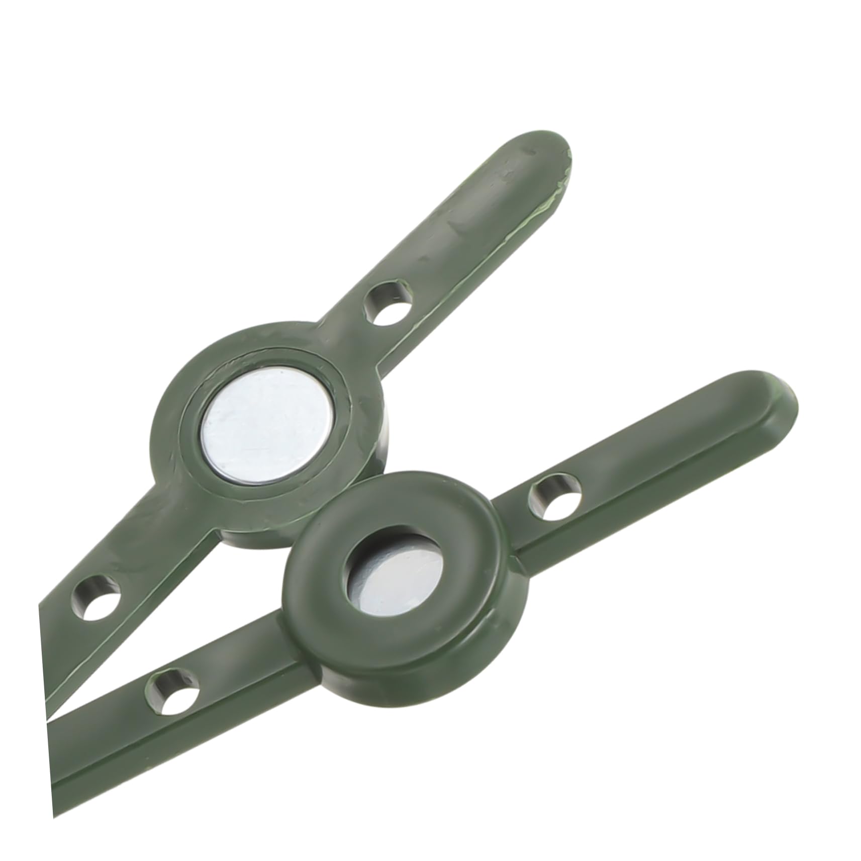 PACKOVE Anstecker Blumen 30 Paar Magnet Brosche Magnete Lieferungen Für Handgelenkkorsagenarmbänder Magnetisches Armband Ansteckblume Magnet Korsage-Armband Grüne Armbänder Abs Kleidung Herz Braut