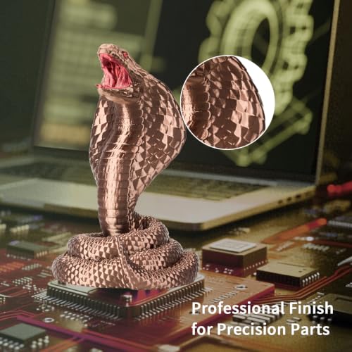 Image of ERYONE Silk PLA Filament for 3D Printer 1.75mm + /- 0.03mm, Shiny Filament 1kg (2.1lbs) /Spool, Mocha Brown