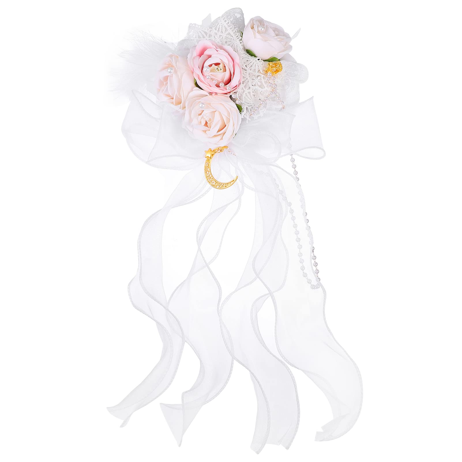 White Flower Hairpiece