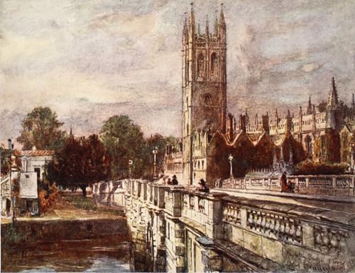 Peinture Tour et pont de la Madeleine Fulleylove sur toile pour habiller un mur de salon