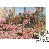 Alma-Tadema Imposible Puzzle Cuadros Famosos del Mundo, Puzzles Pinturaarte para Adultos, Rompecabezas Museo Juego Familiar, Decoración del Hogar, Rompecabezas De Madera 1000 Piezas