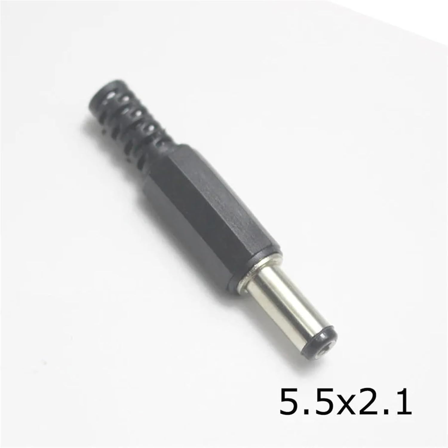 2/5/10pcs DC Power Socket 12V 3A Male + Female Socket Panel Mount Jack Connector Electrical Supplies 5.5 * 2.1 5.5 * 2.5mm(5.5x2.1 Male,10 Pcs)