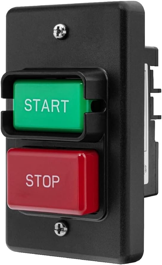 zozii 120V/230V Dual Voltage Single Phase On/Off Switch, 3HP, Fits ...