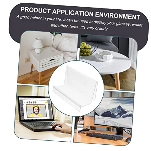 Hemoton 6 Pçs Porta-Carteira De Plástico Porta-Expositor De Bolsa Porta-Joias Porta-Joias Porta-Cart