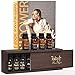 Essential Oils 100% Pure & Natural Aromatherapy Oils Top 8 Gift Set - Bergamot, Lavender, Tea Tree, Peppermint, Lemon, Eucalyptus, Orange, Rosemary