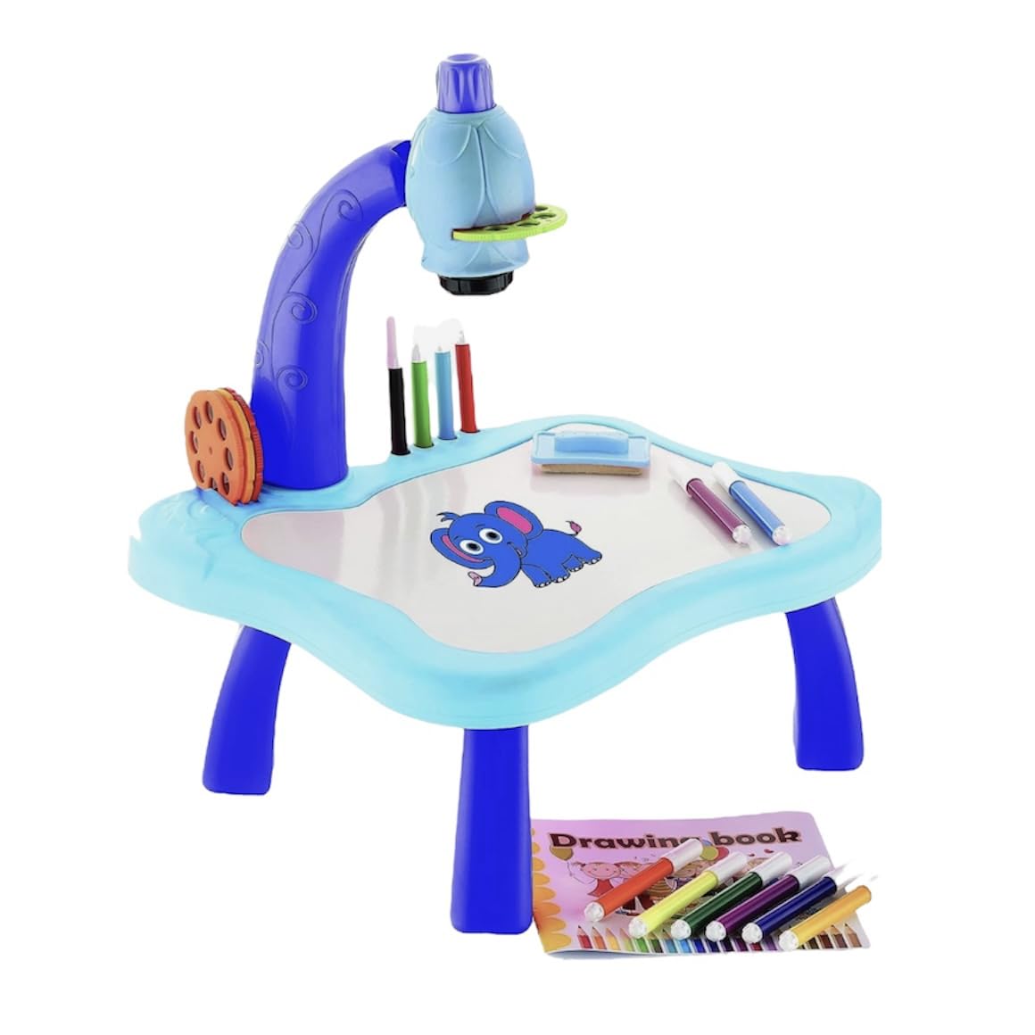 Toyrush Kids Drawing Projector Table, Tracing Projector, Toddlers Unicorn Doodle Board Projection Drawing Board For Kids, Sketcher Projection Paint Learning Toys. (Blue) (B0CKMVRTD3) Amazon Price History, Amazon Price Tracker