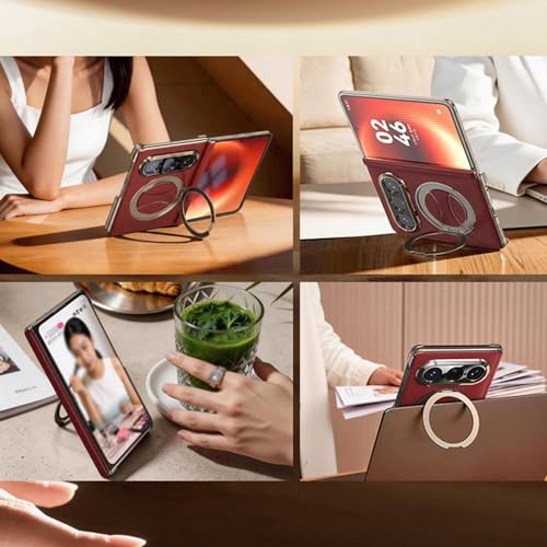 Housse en Peau De Vache Huawei Pura X Max avec Bracelet Silicone