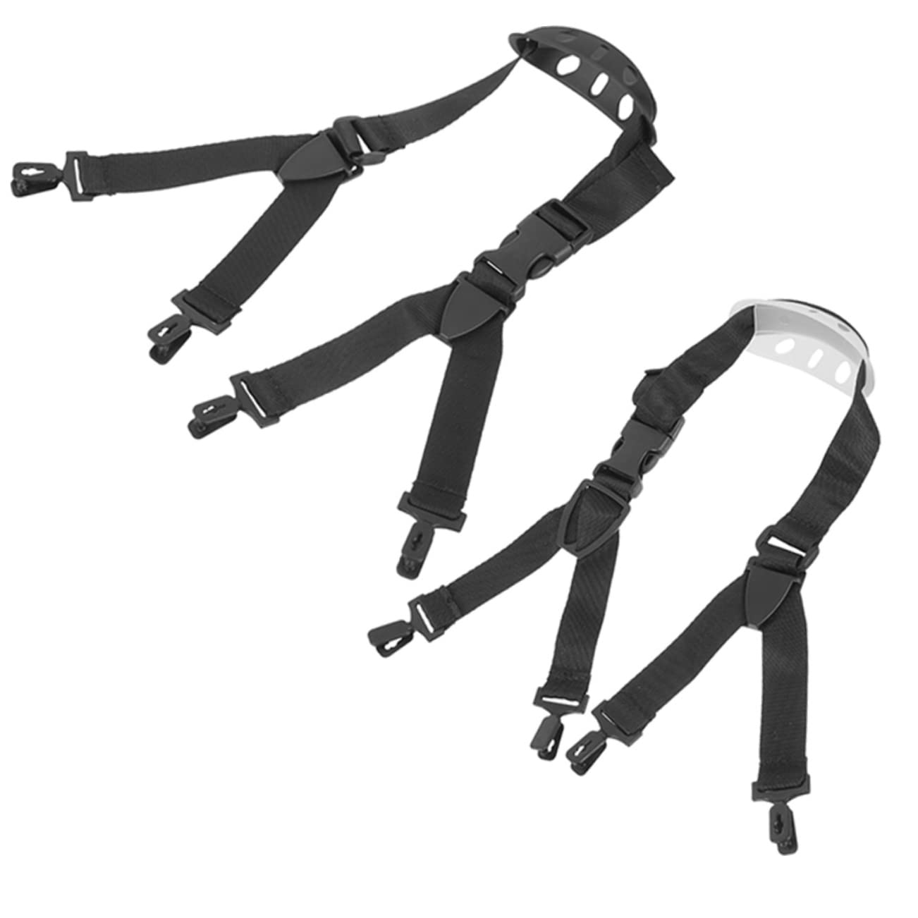 BESPORTBLE 8pcs Hard Hat Chin Strap Wear-resistant Chin Straps for Safety Helmets Lightweight Durable Quick Release Buckle Fit for Construction and Work Use