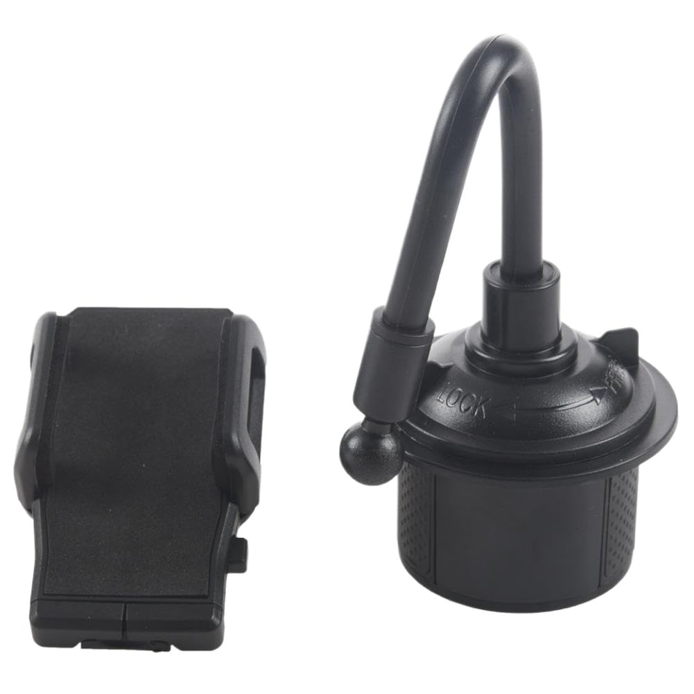 Supporto Universale per Auto con Braccio Flessibile e Portabicchieri 3X