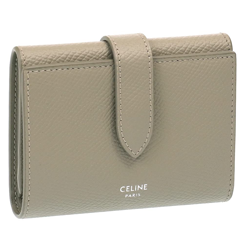 【美品】セリーヌ　カーフスキン　三つ折り財布 CELINE [新品/正規ラッピング済] セリーヌ 財布 ミニ 三つ折り
