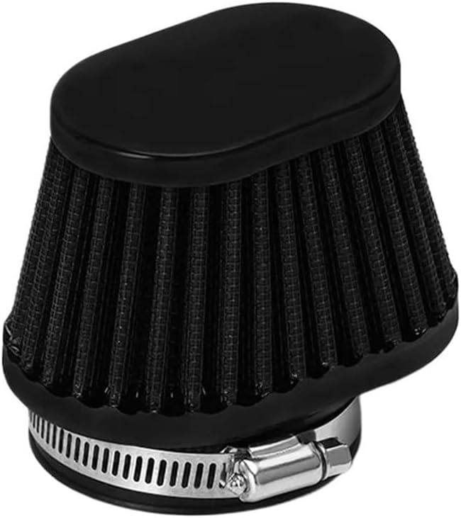 Air Filter Cleaner 50mm 51mm 54mm 55mm 60mm Oval Round Tapered Cone Clamp-On Fit For Car Motorcycle PQY-AIT320/322/324(2.15inch 55mm)