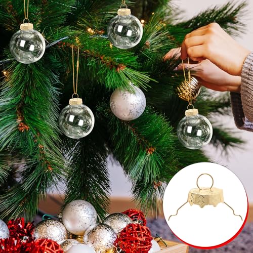 Boules de Noël et suspensions : ensemble de cordes pour décorations de sapin de Noël