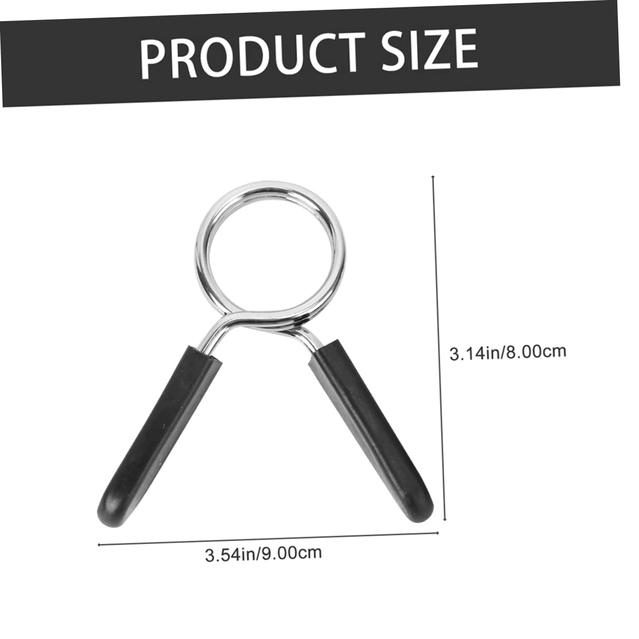 MUSISALY Barbell Clips for Dumbbell Bar Professional Collars Wear-Resistant Clamps Portable Weight Clips Steel Barbell Accessory