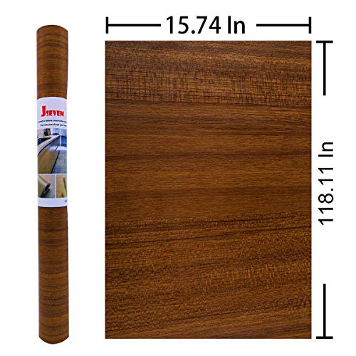 Brown Wood Grain Contact Paper Faux Walnut Wood Wallpaper Peel Stick Walnut Wood Look Wall Paper Vinyl Wrap Self Adhesive Paper Removable Waterproof Wood Countertops Covering Cabinets Sticker Film #TOP6