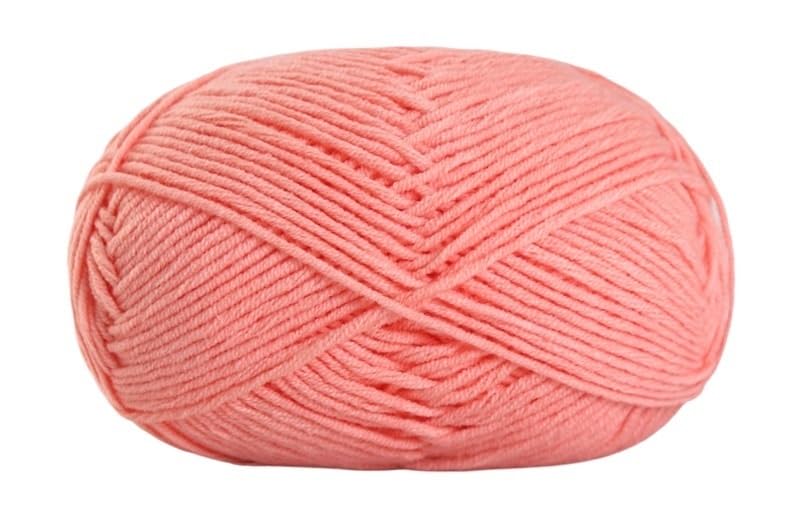 Fil de coton pour crocheter sans nœud fil mélangé épais anti-dédoublage