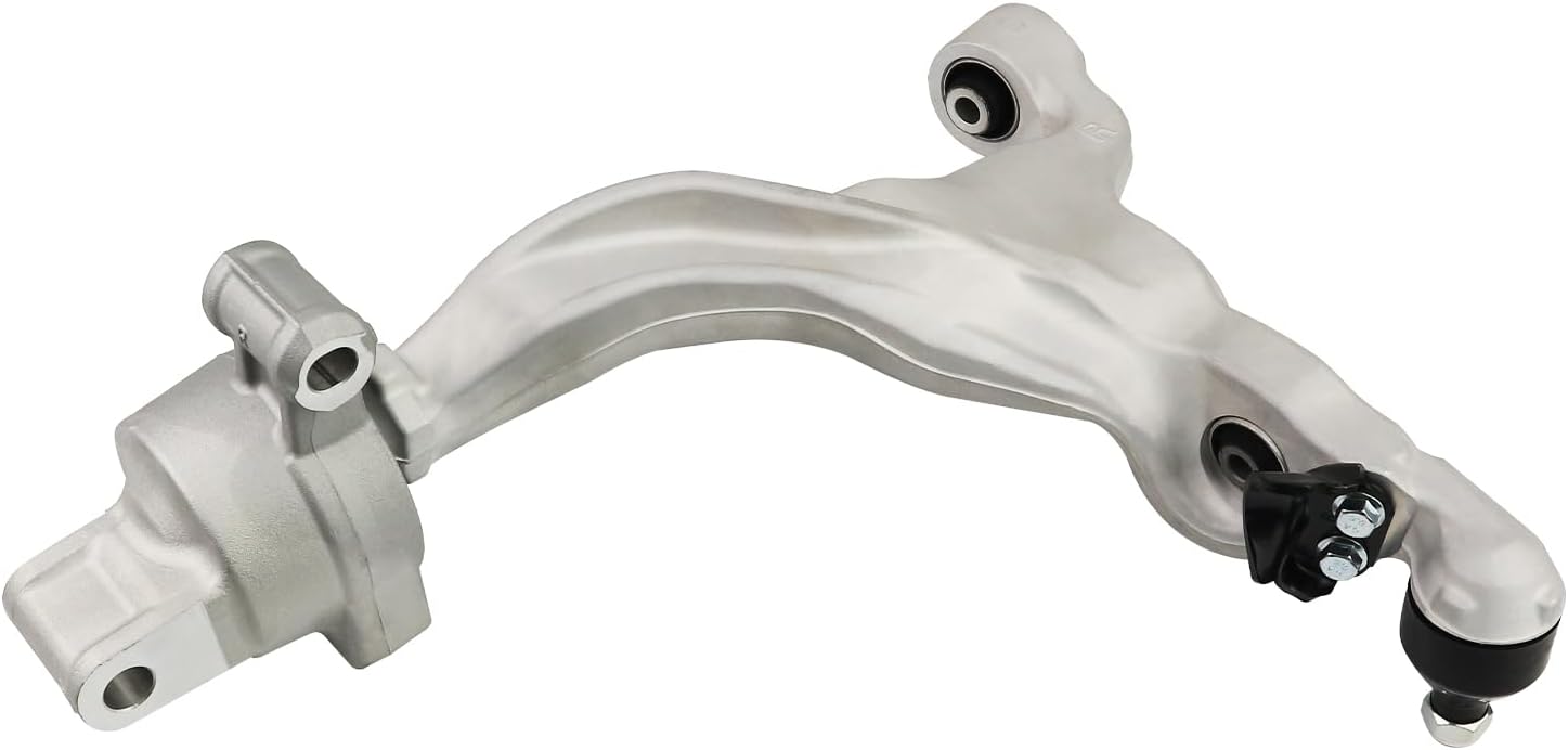 Front Right Passenger Side Lower Control Arm with Ball Joints Compatible with Infiniti 2014-2020 Q50 & 2017-2020 Q60 Replace 545004GE0A