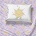 Jay Franco Kids Sheet Set with Fitted, Flat Sheets & Pillow Cover - Ultra-Soft Bedding with Pillowcase for Room Decor, Purple - Disney Princess Rapunzel, 3 Piece Twin
