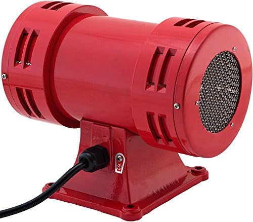 Vixen Horns Loud dB Industrial Electric Motor Driven Alarm/Siren (Air Raid) 120V VXS-1050AR