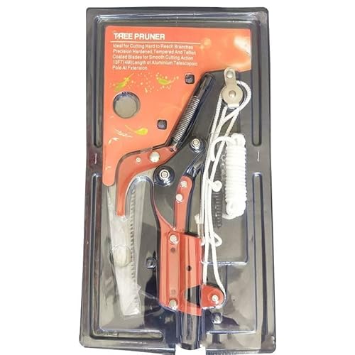 Garten Baumstangen-säge, Landschaftsbau-Säge Hochbaumsäge-Zweig Lange Reichweite Pole Astsäge zum Sägen und Scheren (ohne Stange)