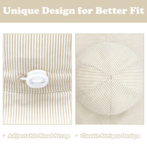 Infant Sun Hat Baby Girl Sun Hat Toddler Hats for Boys Girls Baby Boy Hats Wide Brim Baby Beach Hat UPF 50+ Cotton4