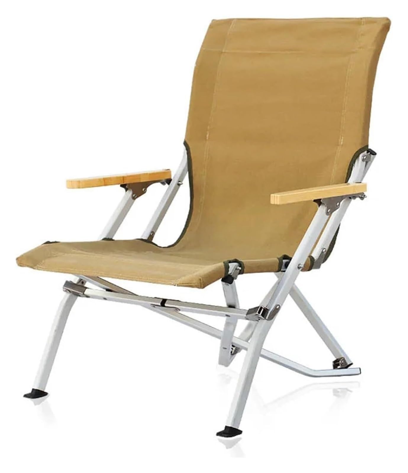 vfdaSWQQ Outdoor folding chair, Outdoor Aluminum Alloy Chair Folding Portable Fishing Leisure Camping