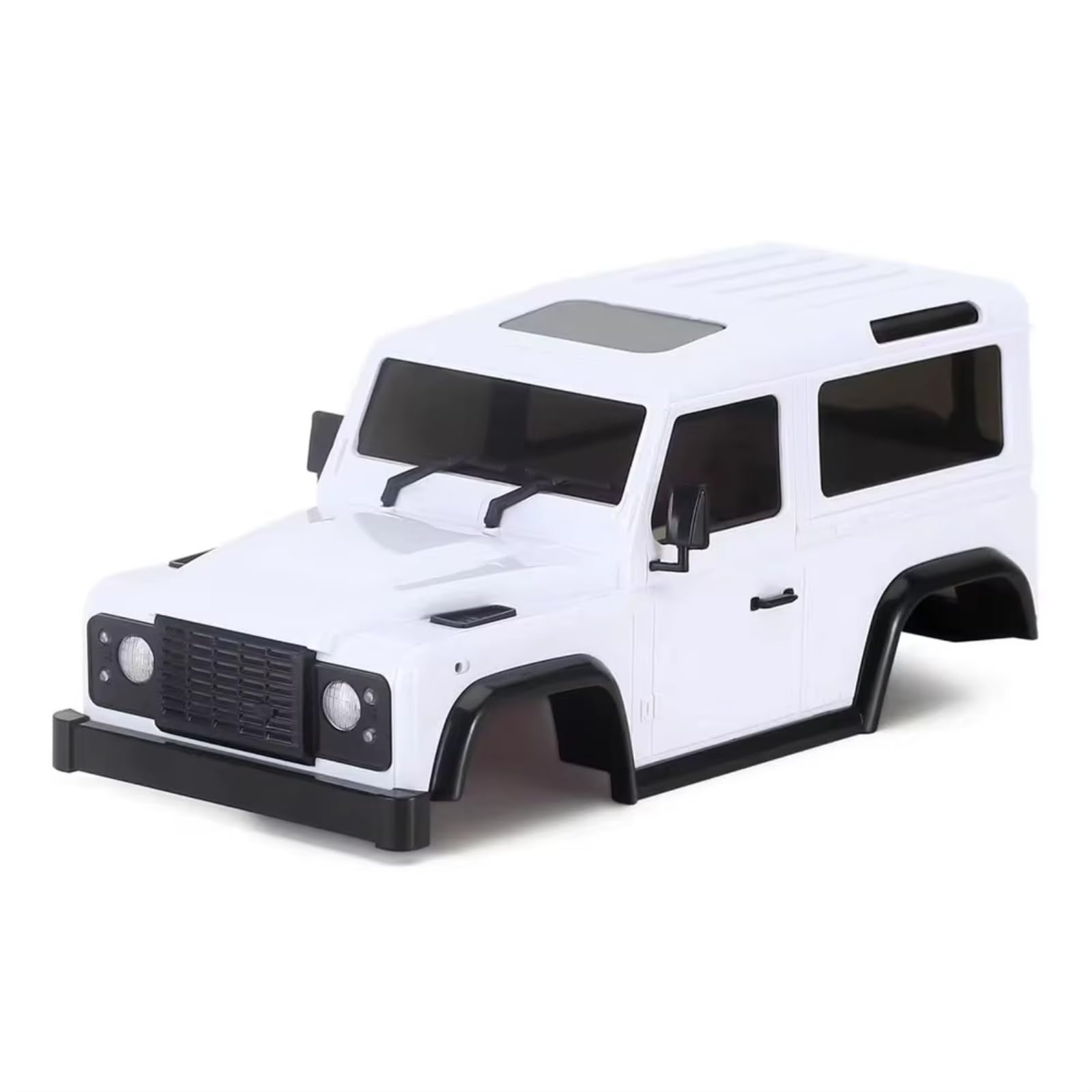 Rc Cars - Części do modernizacji osiowej dla SCX24 dla Jimny 1/24 Car Shell Remote Control Crawler Upgrades Modyfikacje Akcesoria (Biały)