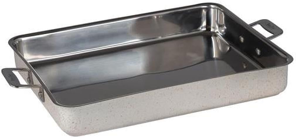 5 qt Hotstone Desert Cucina Large Square Pan - Induction Bottom