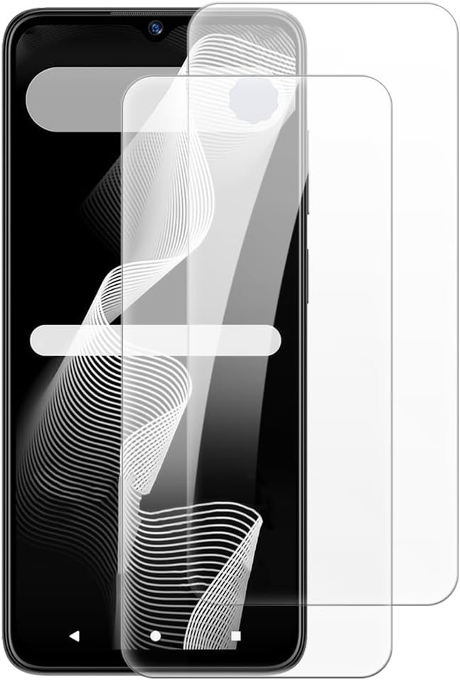 [2 Pack] Tempered Glass Screen Protector Compatible with AT&T Vista 2 (6.6 Inch), HD Clear Anti-Scratch Bubble-Free Case Friendly