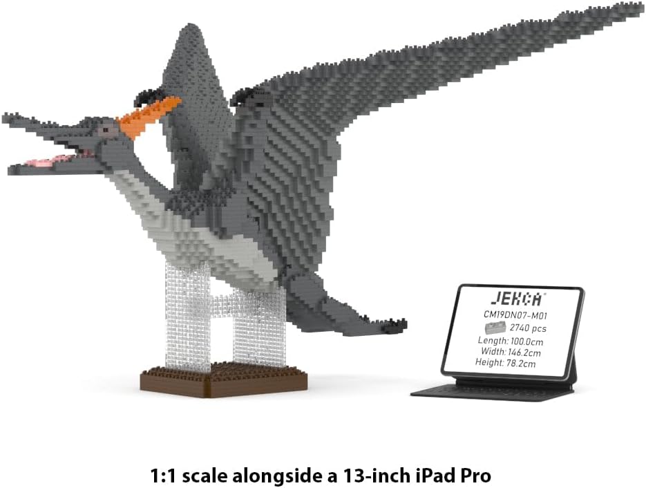 JEKCA Pterodactyl 01S-M01 | Dinosaur Plastic Building Blocks | Age 14+