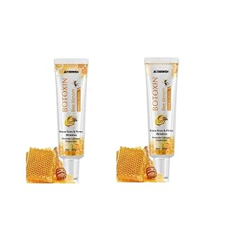 Bee Venom botoxin actiwow rx Wrinkle Cream, Anti-Ageing Face and Neck Moisturiser, Skin Firming Body Cream (2)