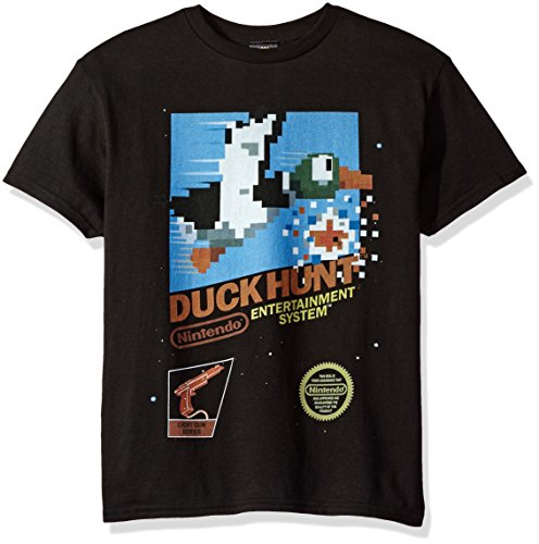 Nintendo Boys' Nes Duck Hunt Cartridge Graphic T-shirt