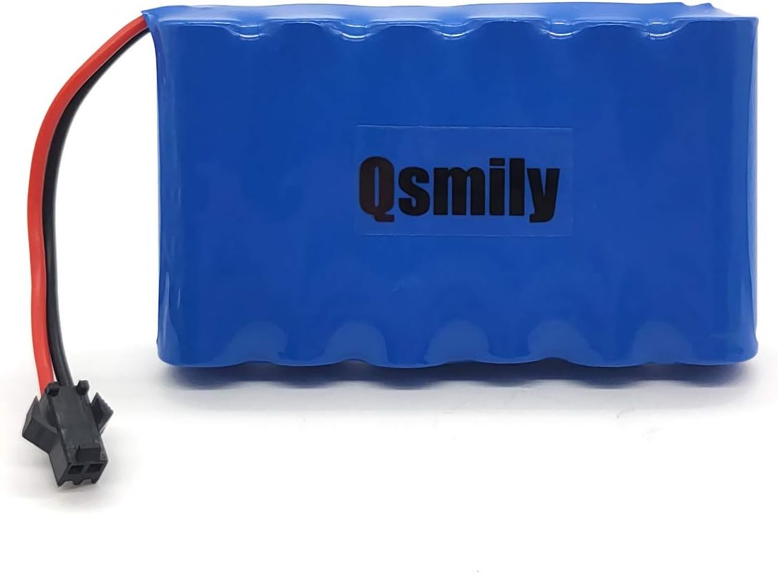 7.2V 1400mAh Rechargeable Ni-Cd AA Battery Pack with SM 2P Plug for Remote Control Toys, Household Appliances, Power Tools