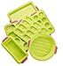 YXIAOO Moldes para Hornear Pan,Bandeja Hornear Molde,Juego de moldes para Horno , moldes de silicona para hornear,silicona Pan molde,Molde Bizcocho con Revestimiento Antiadherente Reutilizable