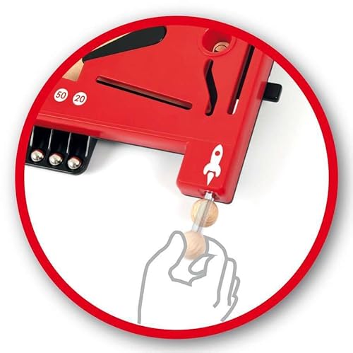 BRIO 34017 Jeu de Flipper - Version Allemande Multicolore