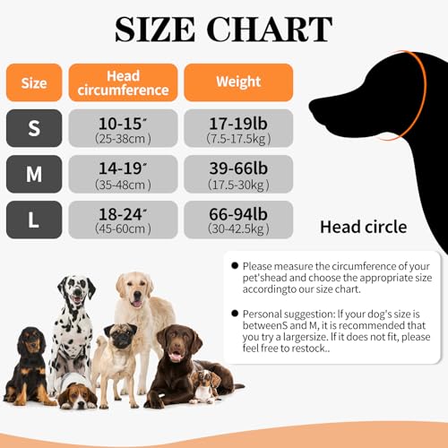 WEITAPYT Hund-Ohrenschützer, Ohrenschutz mit Geräuschunterdrückung Hund, Gehörschutz für Hunde, Wasserdichter Ohrenschutz Hunde, für GeräUschblockierung, Beruhigung, Winter, Baden, Troc(L)