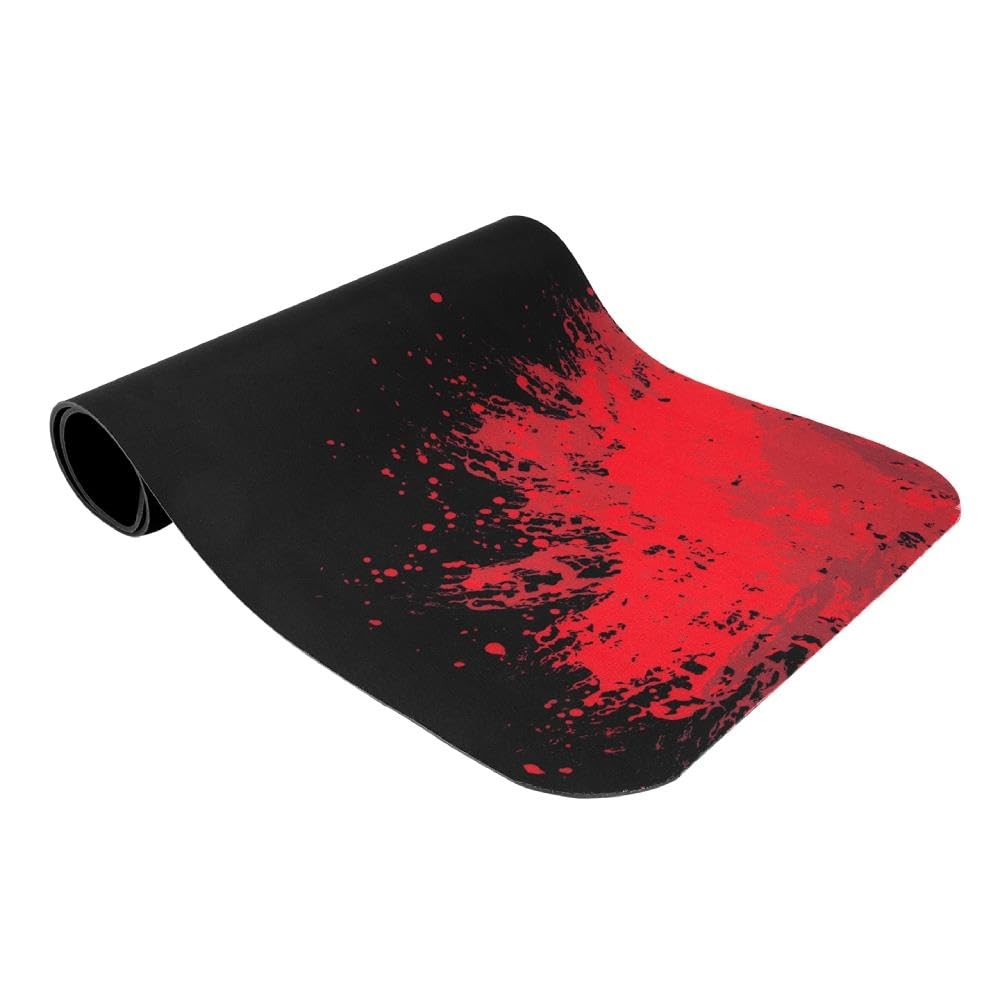 Rampage MP-20 X-Jammer 300x700x3 mm Oyuncu Mouse Pad, Siyah/Kırmızı