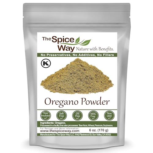 The Spice Way Oregano Ground - (6 oz) dried oregano herb leaves powder