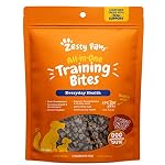 Zesty Paws Training Treats – Support Joint, Muscle, Immune Health – Fish Oil Omega 3 Fatty Acids – PB Flavor – 12oz