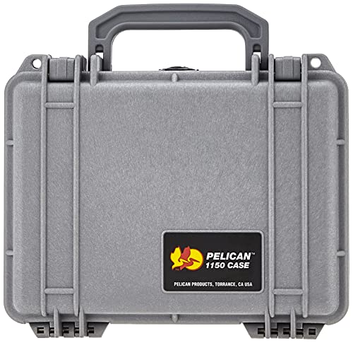 Maleta Pelican 1150 con espuma (Plata) miniatura 2